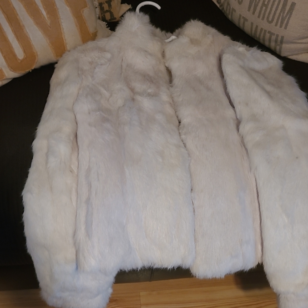 Chic Cream Teddy Jacket